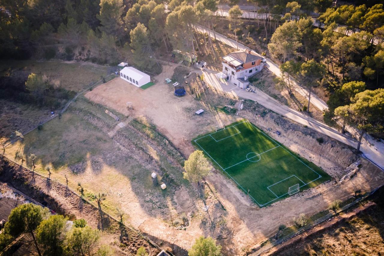 Villa Chetrus Casa En Plena Naturaleza Rubi Luaran gambar